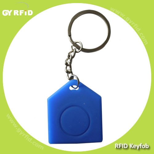 13.56mhz rfid nfc keyfobs with silicon material